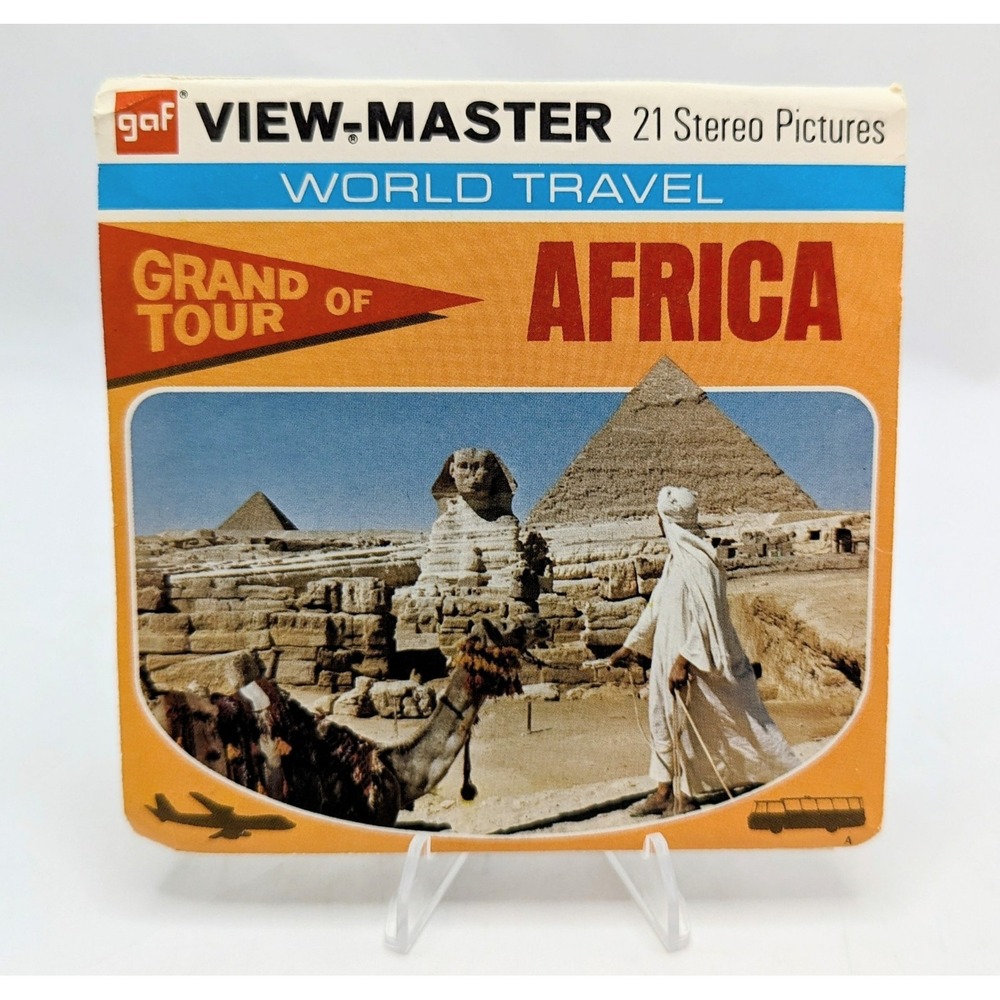 Vintage View-Master Grand Tour Of Africa 3 Reel Pack